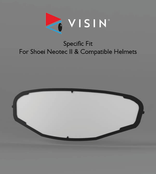 VISIN SpecificFit Shoei Visor Insert ONLY Heated Visor Insert